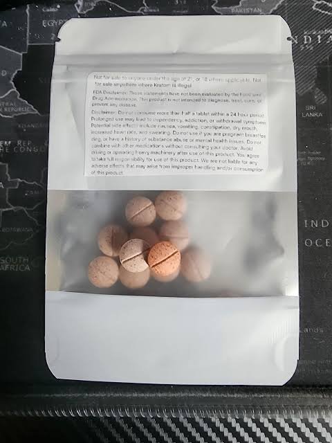 7ohmit Lemonade 18mg 7-hydroxymitragynine per tablet serving size 1/2 tablets - Image 2